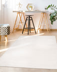 Tapis de Fourrure Velours - Blanc – STUDIO DECO