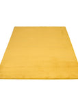 Tapis de Fourrure Velours - Jaune Poussin – STUDIO DECO