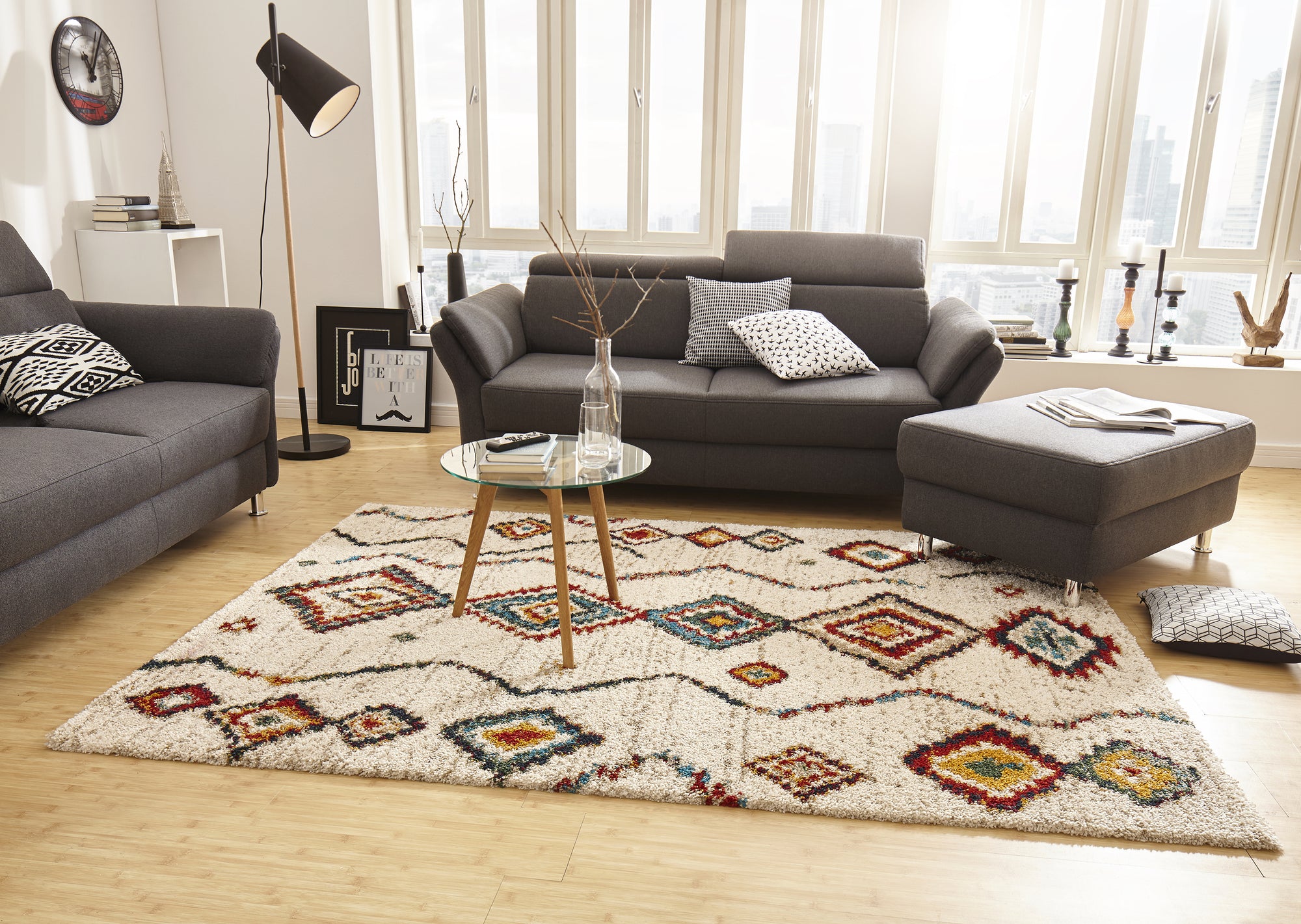 Tapis à poils longs Berbère – STUDIO DECO