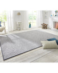 Tapis bouclé tufté WOOL Gris – STUDIO DECO