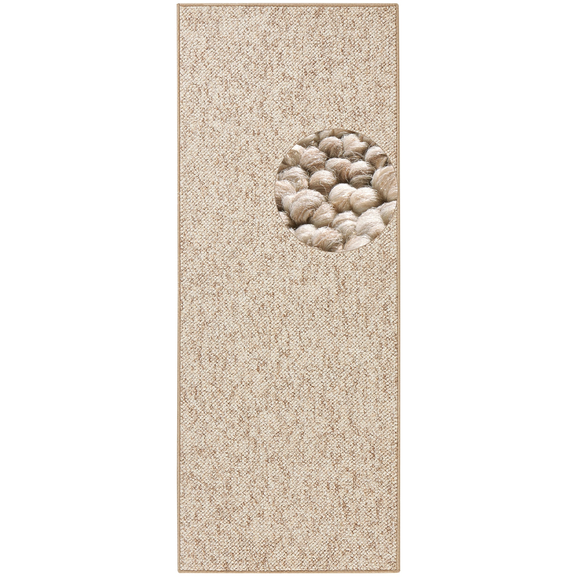 Tapis bouclé tufté WOOL Beige – STUDIO DECO