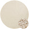 Tapis Rond bouclé tufté WOOL Crème – STUDIO DECO