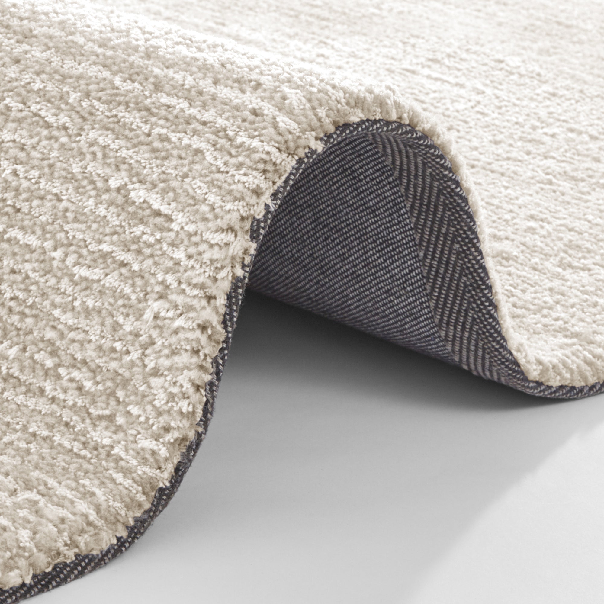 Tapis unicolore Doux Crème – STUDIO DECO