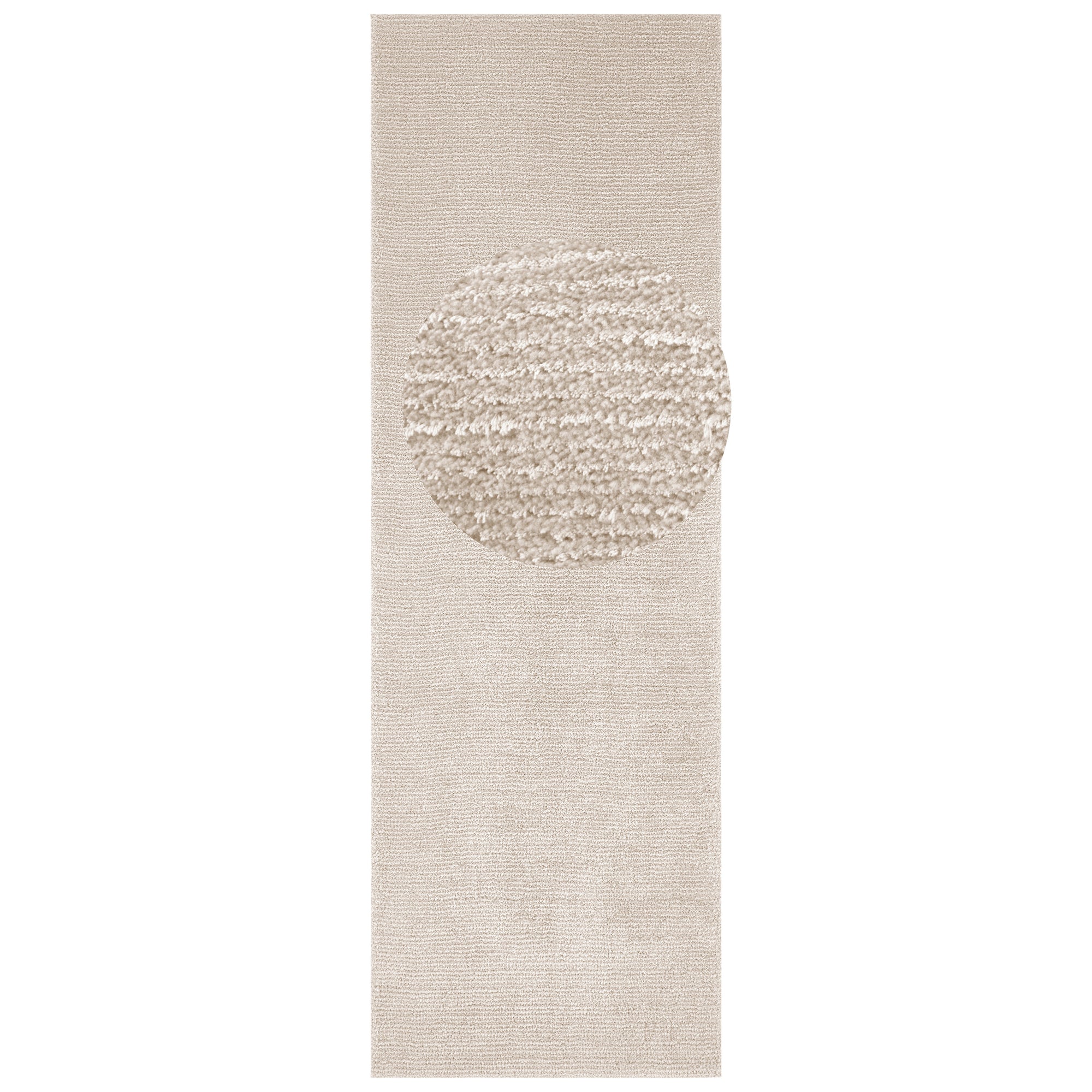 Tapis unicolore Doux Crème – STUDIO DECO