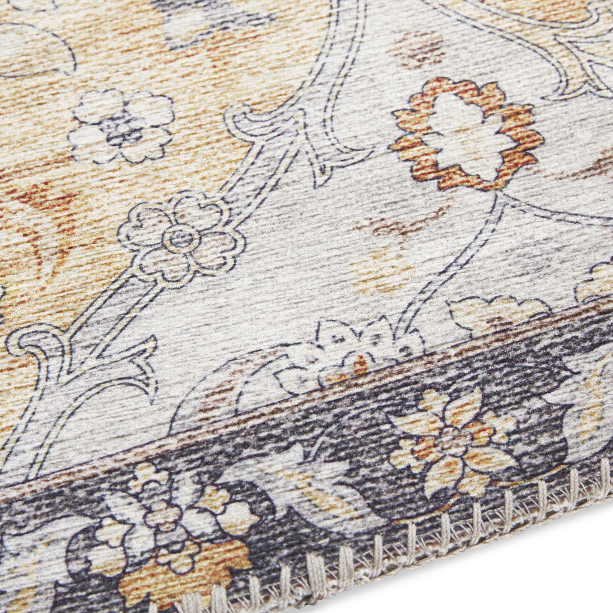 Tapis ANDALOUSIA Jaune Miel - Elle Décoration – STUDIO DECO