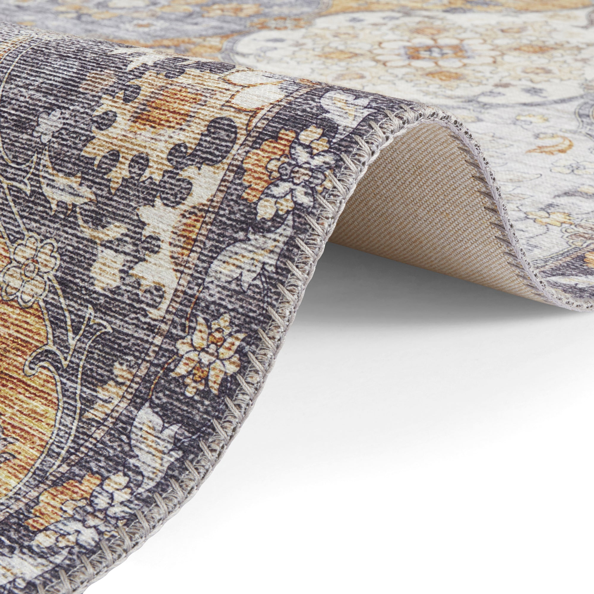 Tapis ANDALOUSIA Jaune Miel - Elle Décoration – STUDIO DECO