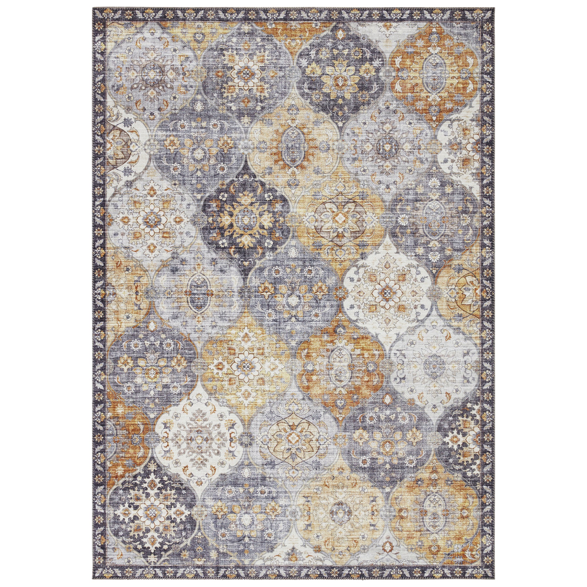 Tapis ANDALOUSIA Jaune Miel - Elle Décoration – STUDIO DECO