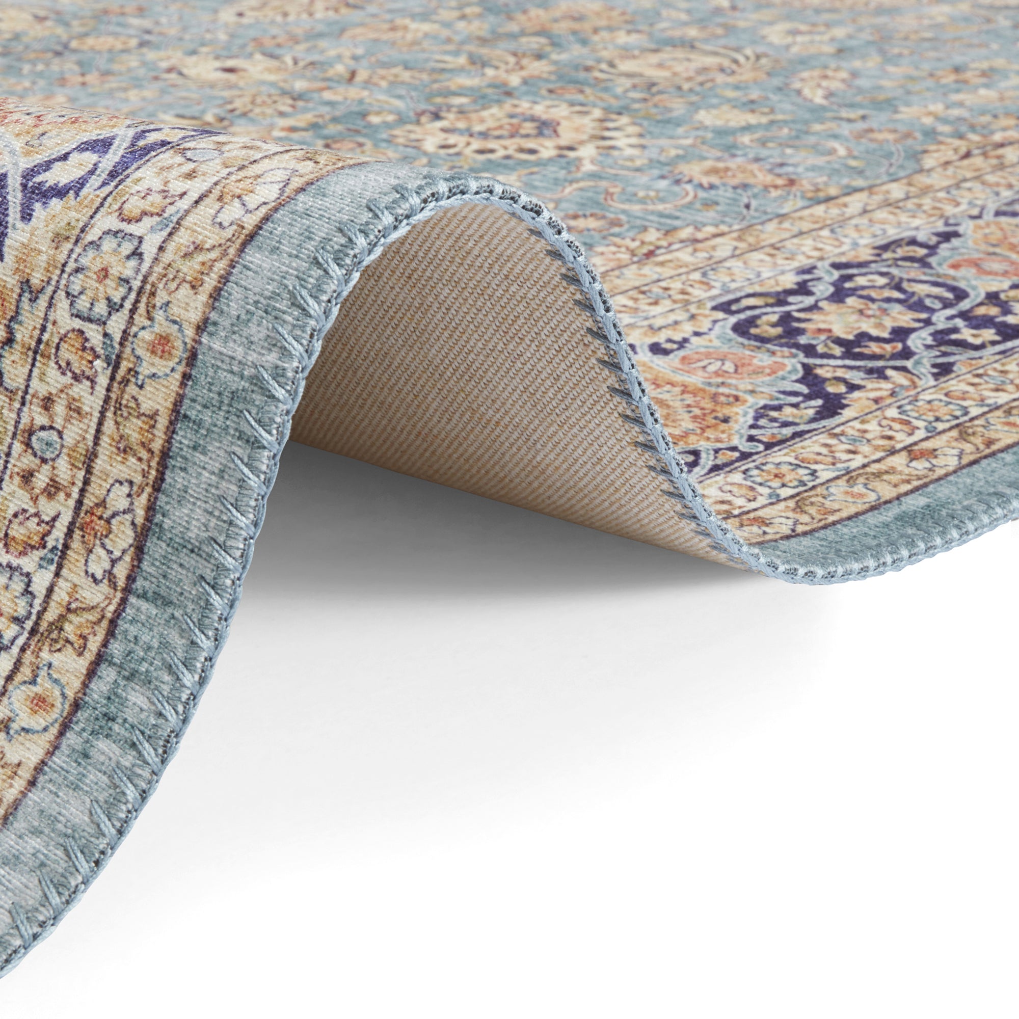 Tapis Kilim à motifs Vintage Jade - ELLE Decoration – STUDIO DECO