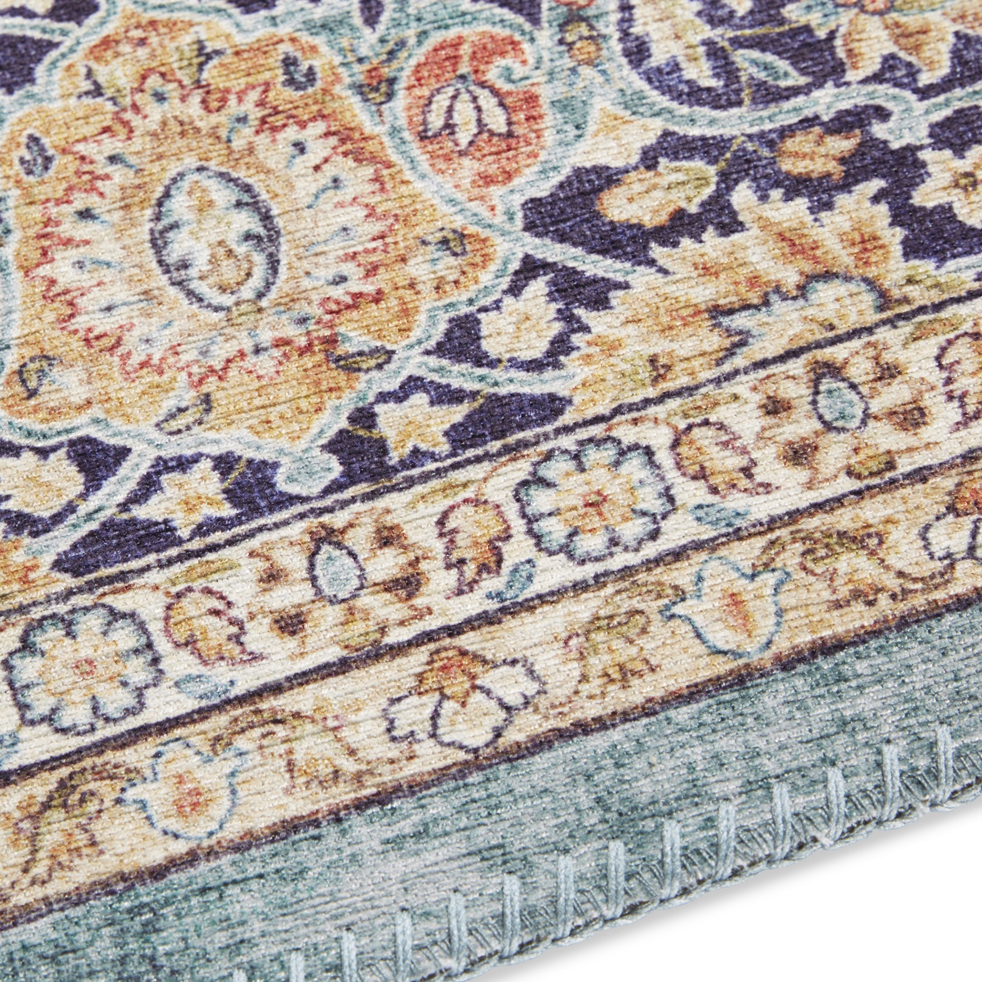 Tapis Kilim à motifs Vintage Jade - ELLE Decoration – STUDIO DECO