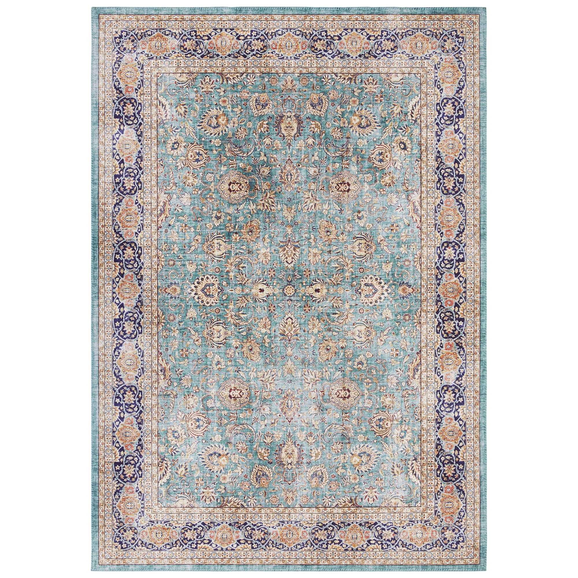 Tapis Kilim à motifs Vintage Jade - ELLE Decoration – STUDIO DECO