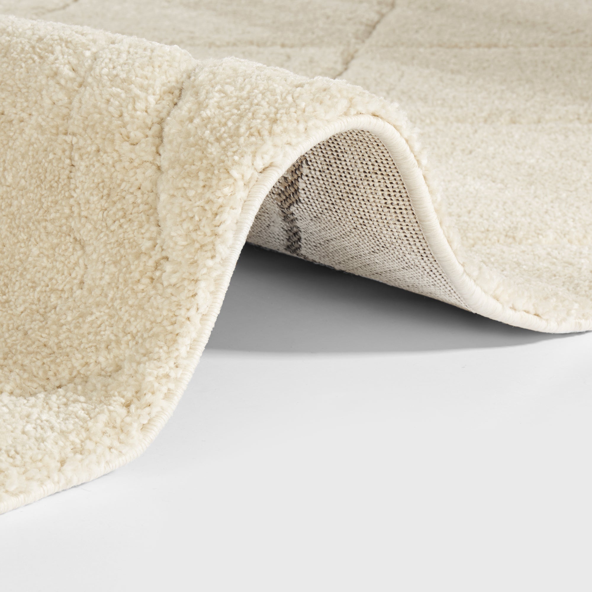 Tapis Berbère à poils longs Crème – STUDIO DECO