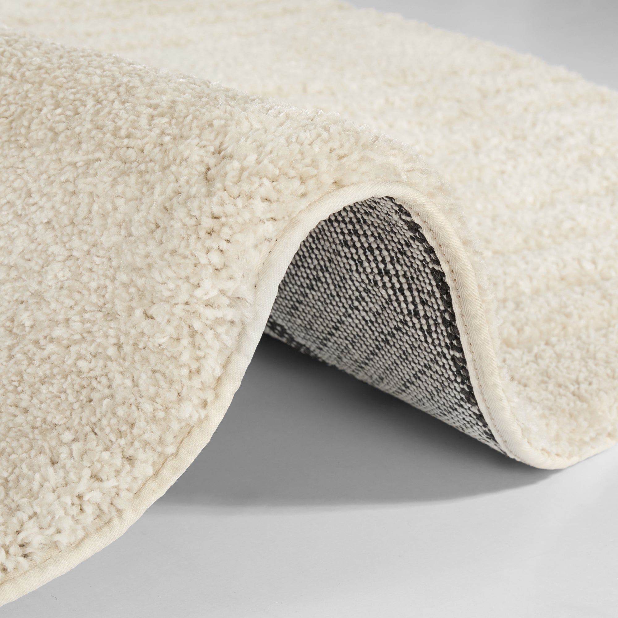 Tapis Rond à poils longs motifs Arcs – STUDIO DECO