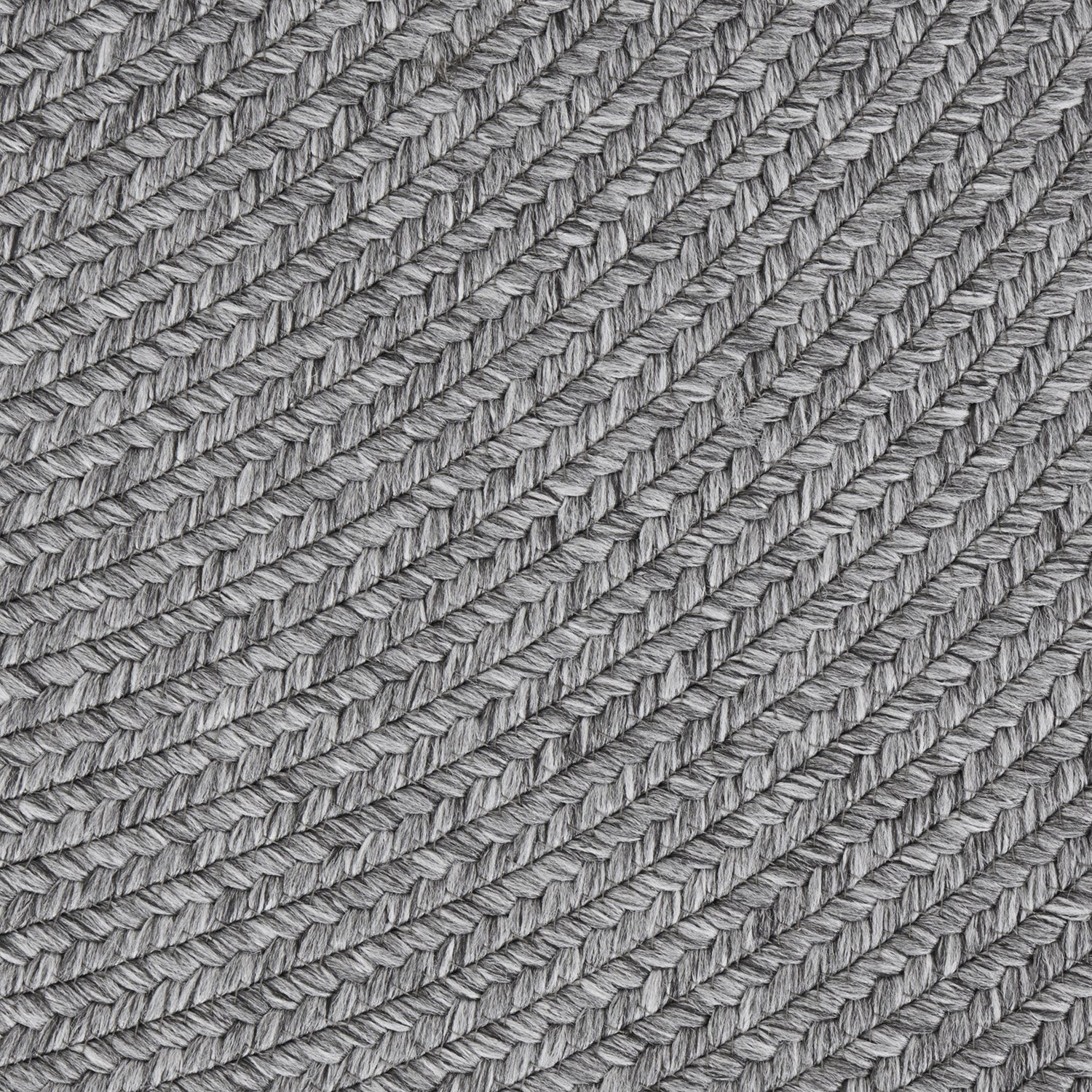 Tapis Rond aspect jute Gris – STUDIO DECO