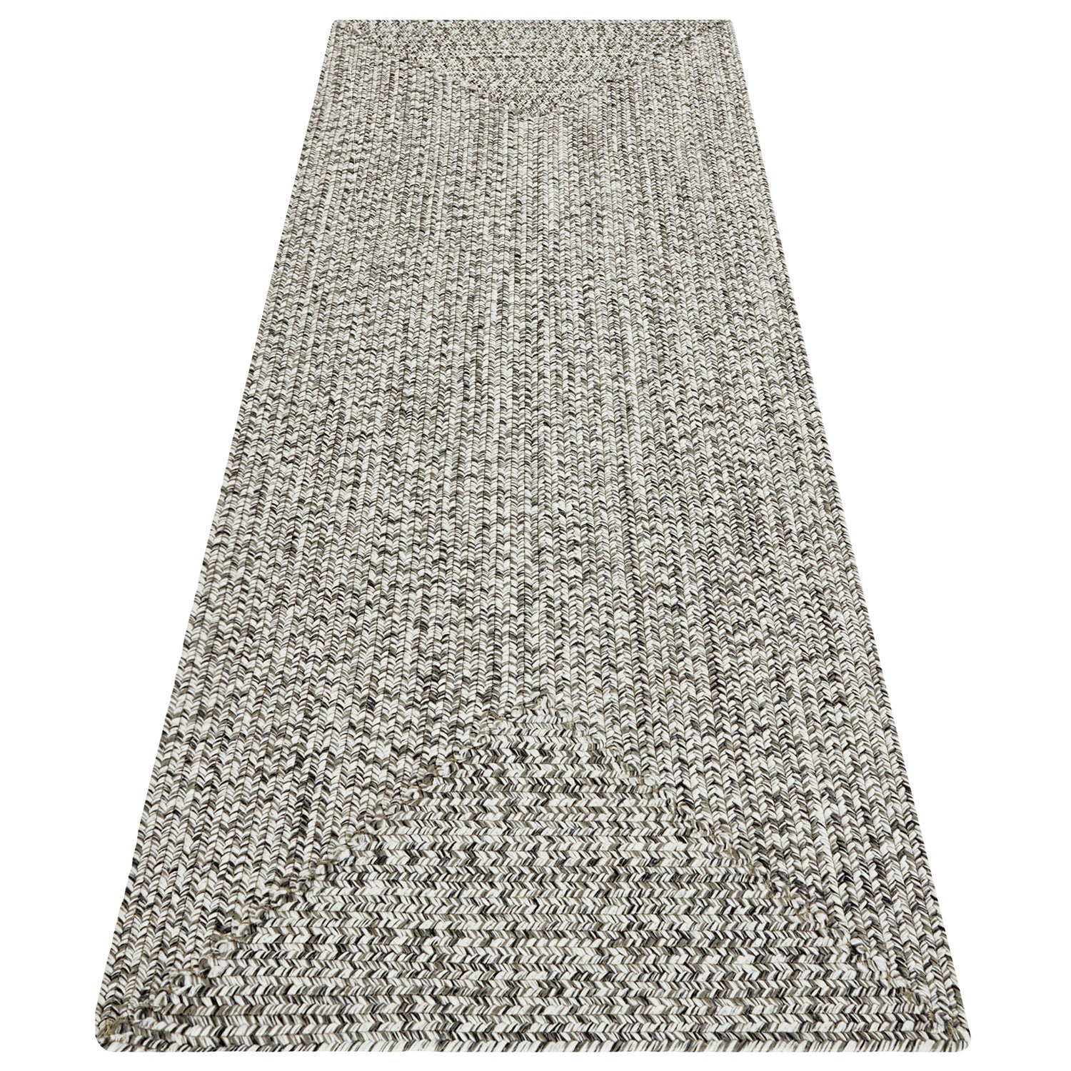 Tapis de couloir aspect jute Greige – STUDIO DECO