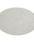 Tapis Rond aspect jute Crème – STUDIO DECO
