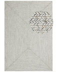 Tapis d'extérieur aspect jute ZADO Crème – STUDIO DECO