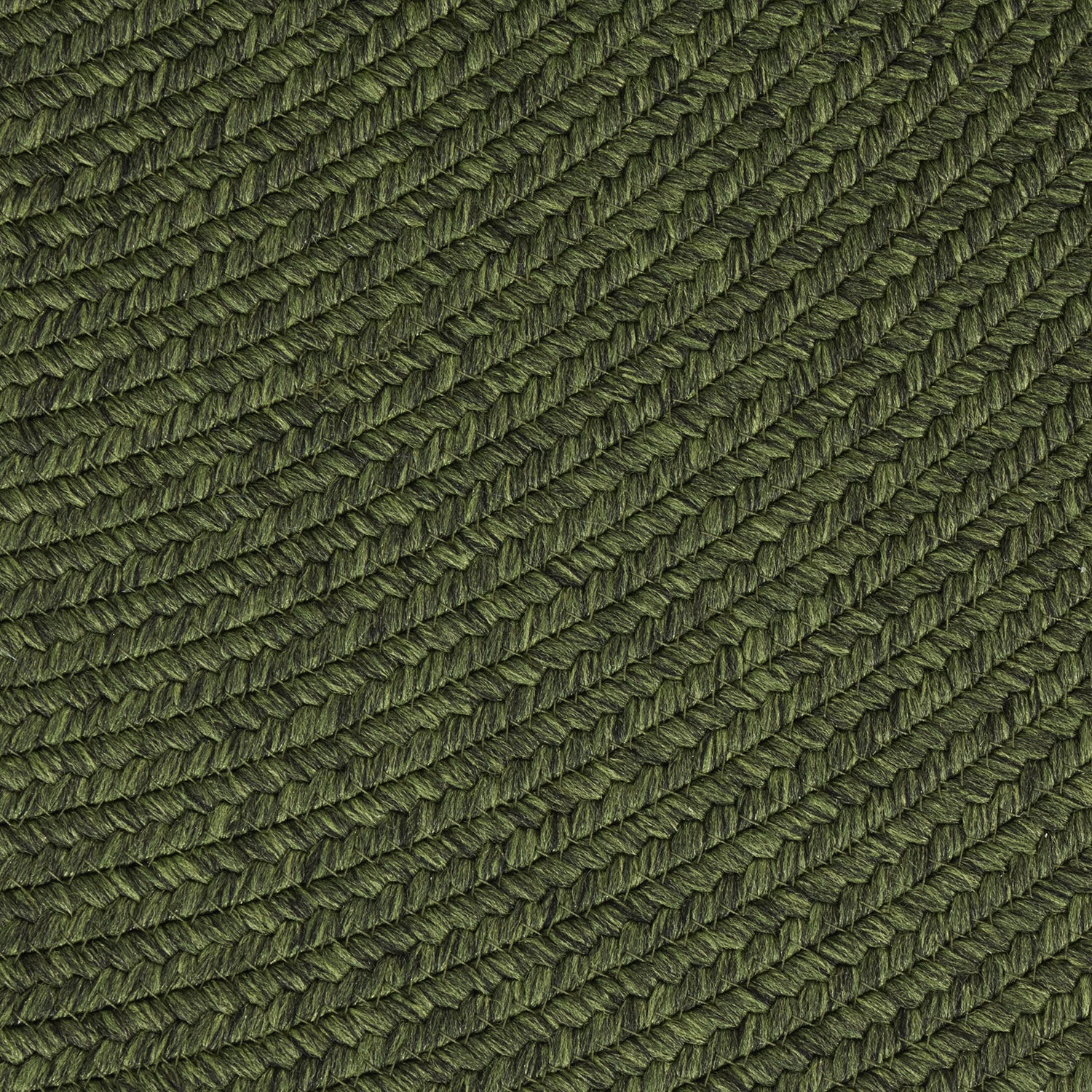 Tapis Rond aspect jute Vert – STUDIO DECO