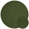 Tapis Rond aspect jute Vert – STUDIO DECO