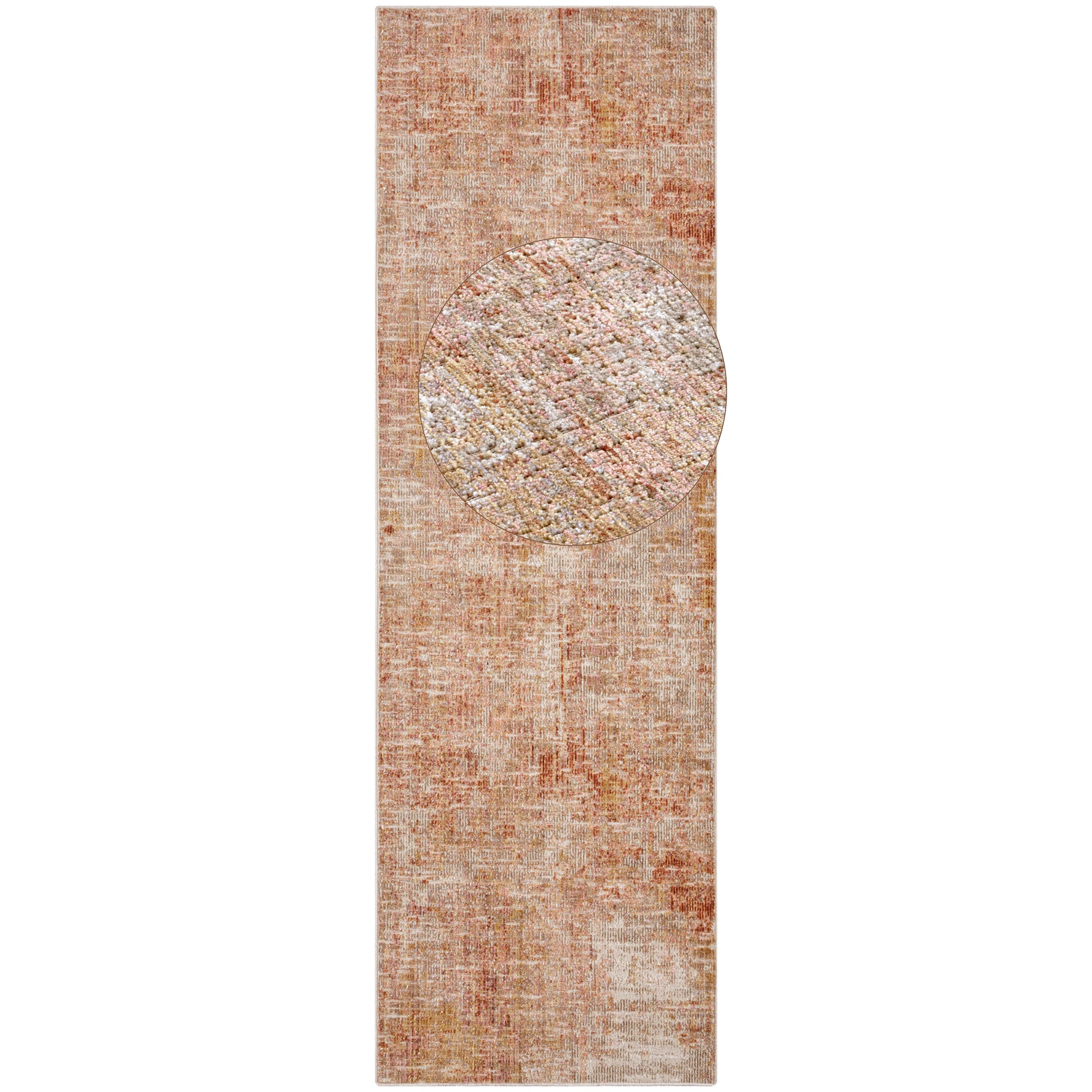 Tapis à poils ras abstrait Gizeh Terra – STUDIO DECO