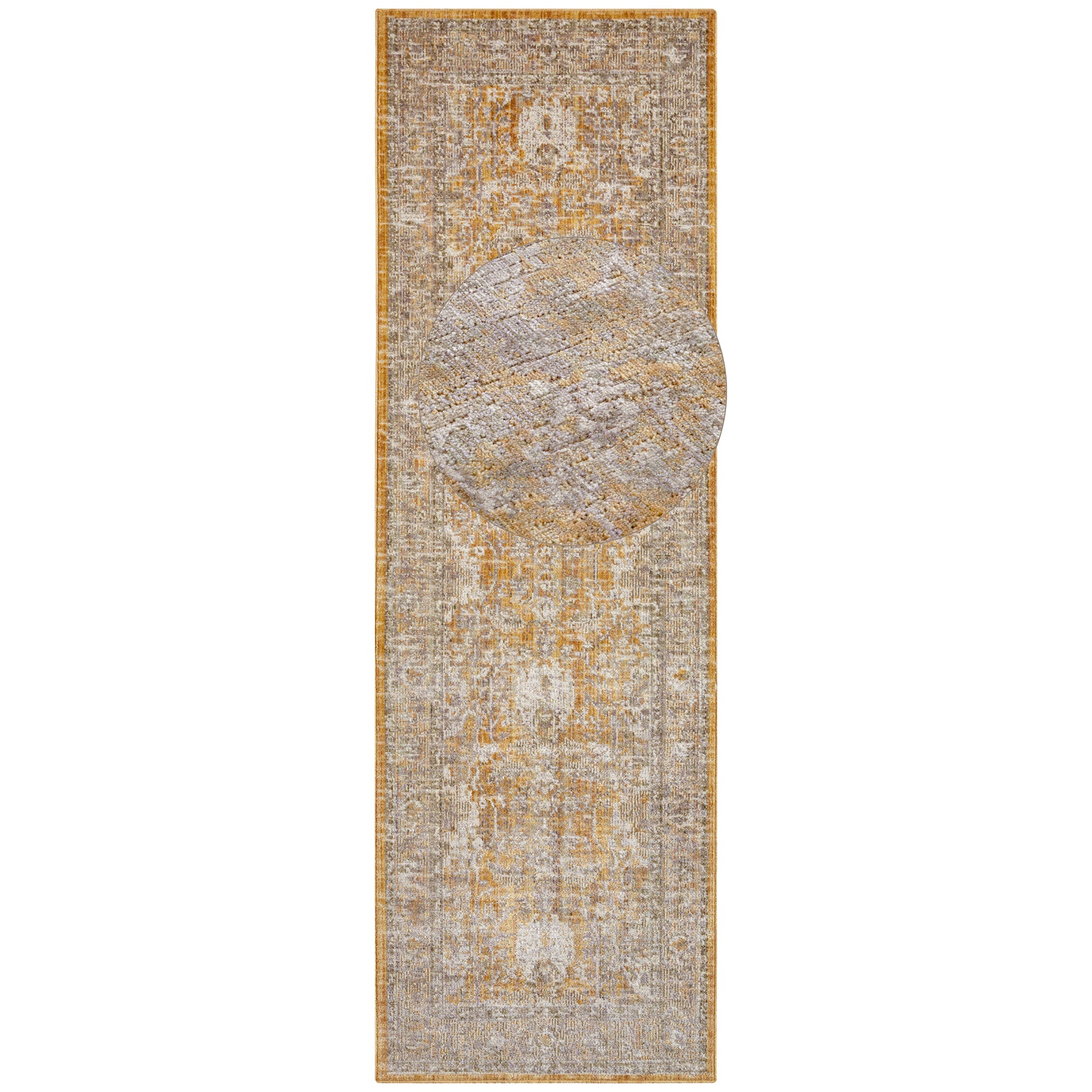 Tapis à poils ras oriental Louxor Doré – STUDIO DECO