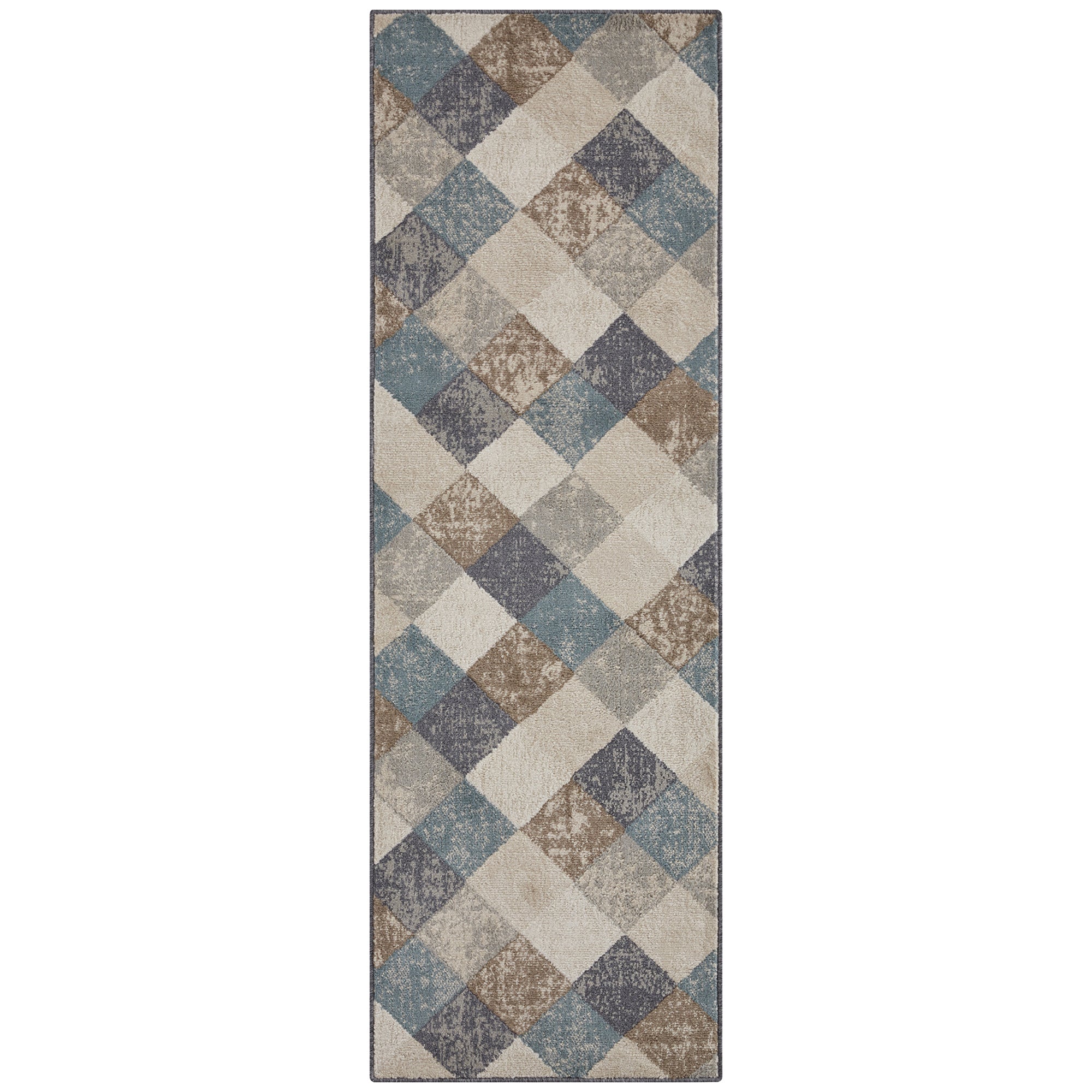 Tapis de couloir Designer Géométrique PATCH – STUDIO DECO