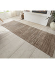 Tapis Designer Vintage GRID Beige et Marron – STUDIO DECO