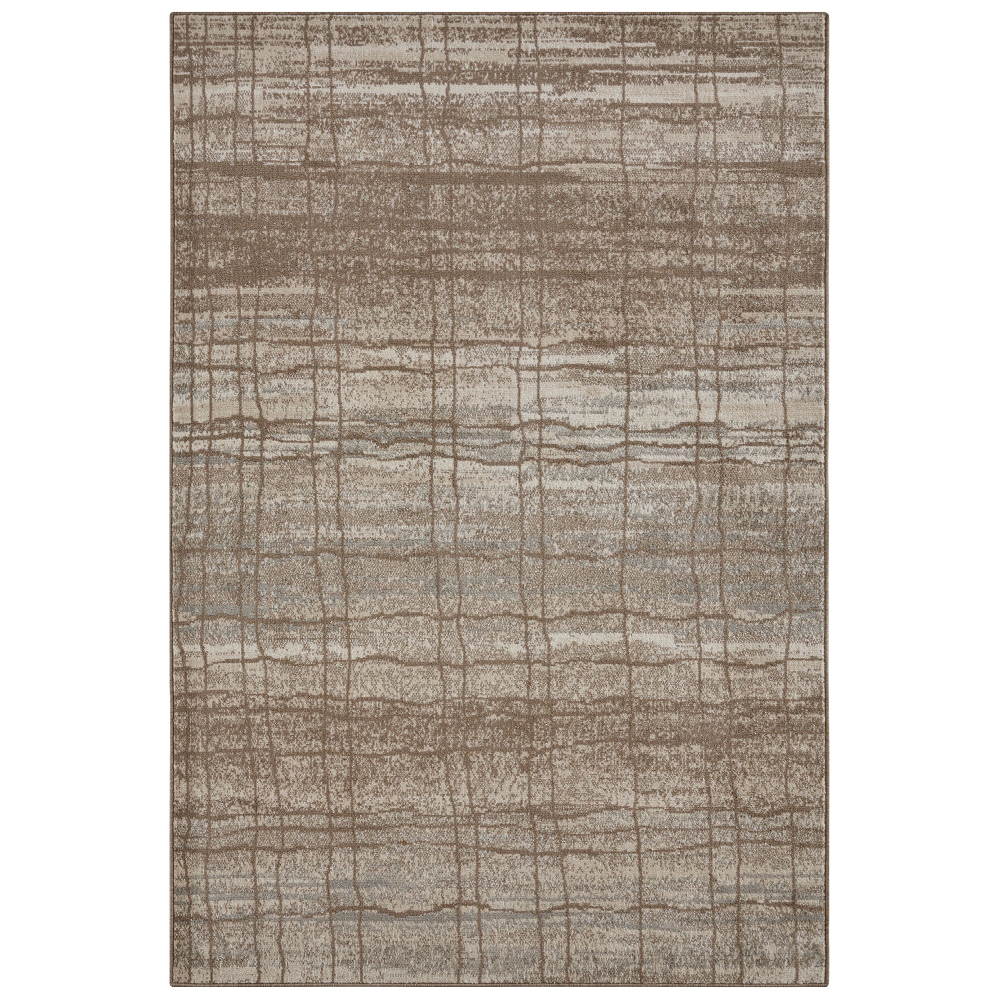 Tapis Designer Vintage GRID - Marron – STUDIO DECO