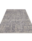Tapis Designer Vintage FLUX Bleu – STUDIO DECO