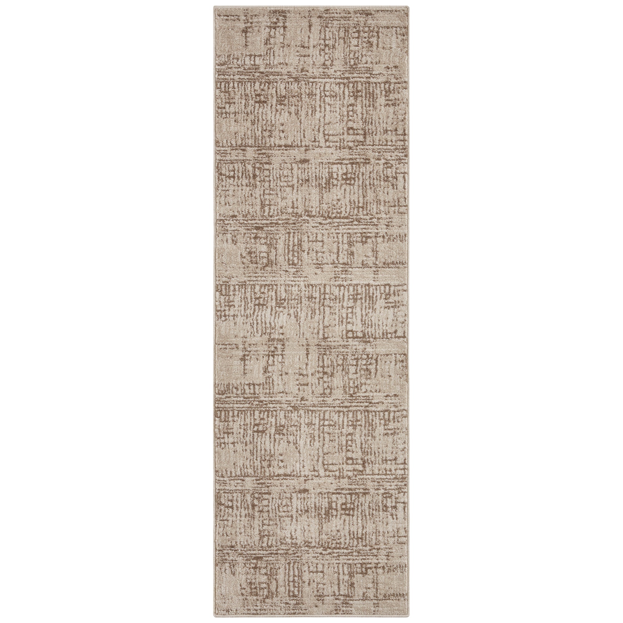 Tapis de couloir Designer Vintage FLUX - Crème – STUDIO DECO