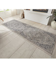 Tapis Vintage Oriental SAFIA Crème et Gris – STUDIO DECO