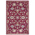 Tapis Persan motifs Fleuris KASHAN - Rouge – STUDIO DECO