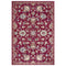 Tapis Persan motifs Fleuris KASHAN - Rouge – STUDIO DECO