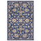 Tapis Persan aux motifs Fleuris KASHAN Bleu – STUDIO DECO