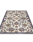 Tapis Persan aux motifs Fleuris KASHAN Crème – STUDIO DECO