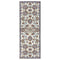 Tapis de couloir Persan motifs Fleuris KASHAN - Crème – STUDIO DECO