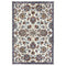 Tapis Persan aux motifs Fleuris KASHAN Crème – STUDIO DECO