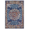Tapis style Vintage MADERE - Bleu – STUDIO DECO
