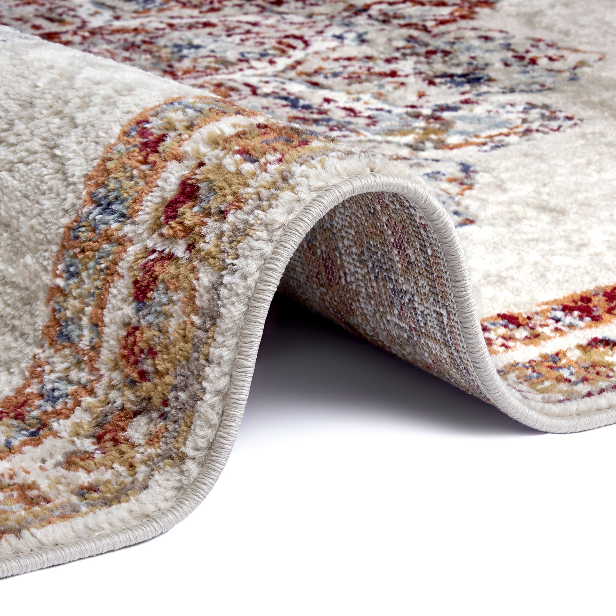 Tapis style Vintage MADERE Crème – STUDIO DECO