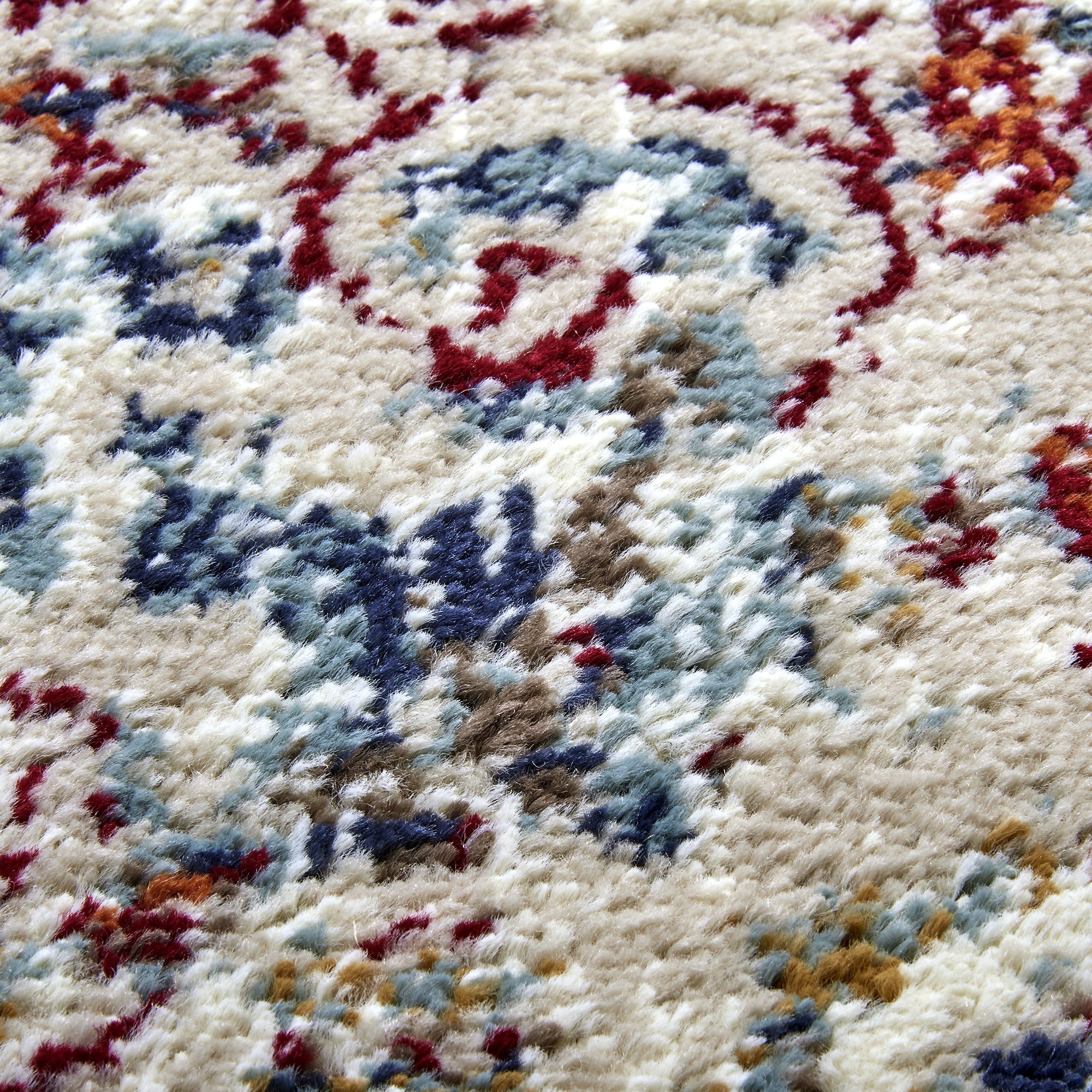 Tapis style Vintage MADERE Crème – STUDIO DECO