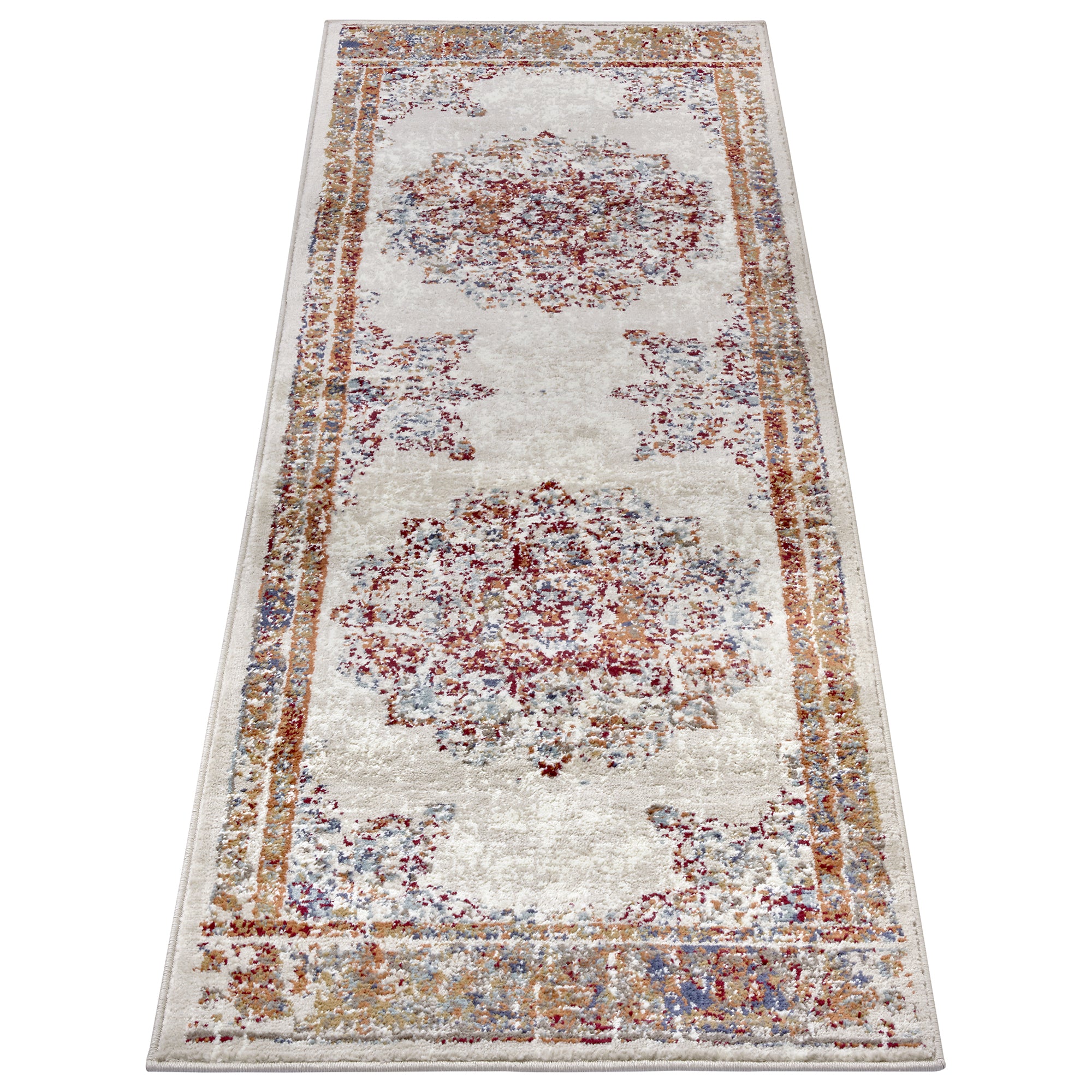 Tapis de couloir style Vintage MADERE - Crème – STUDIO DECO