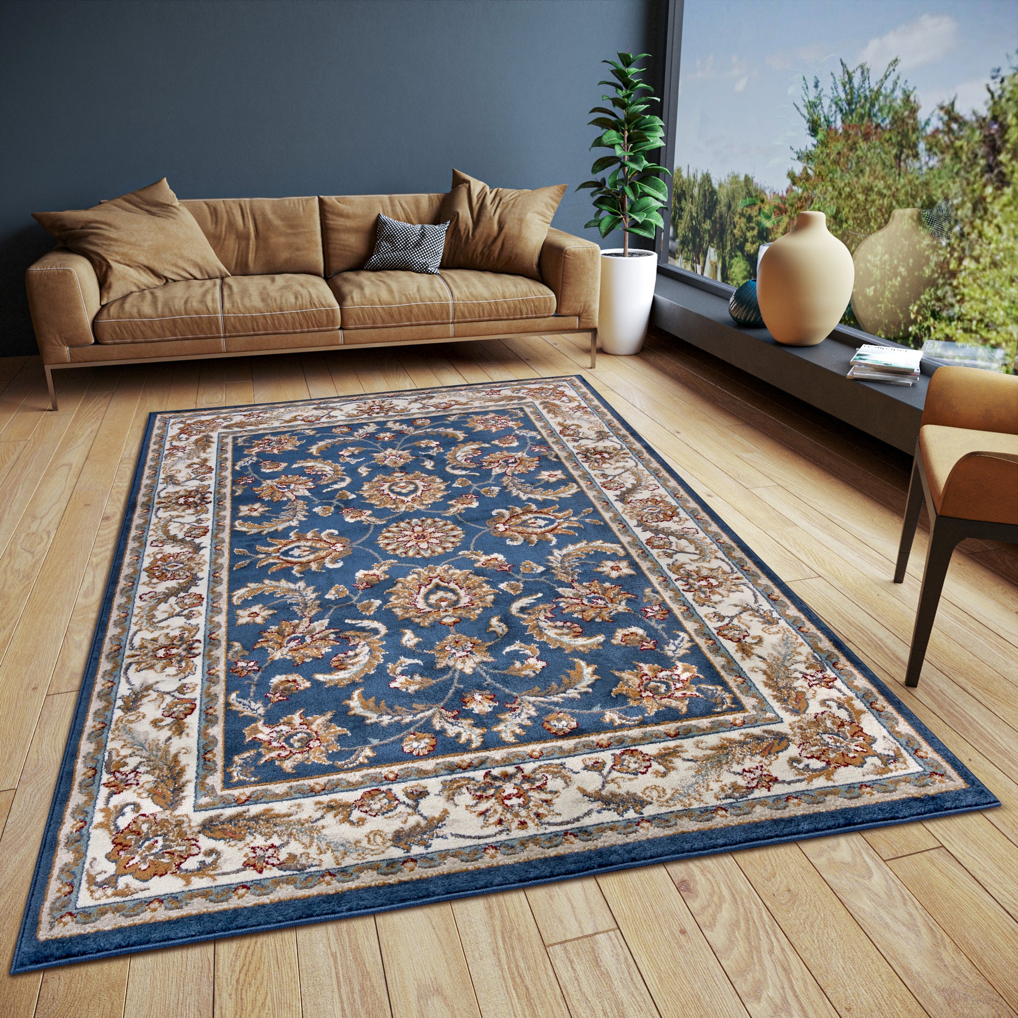 Tapis Persan Classique - Bleu – STUDIO DECO