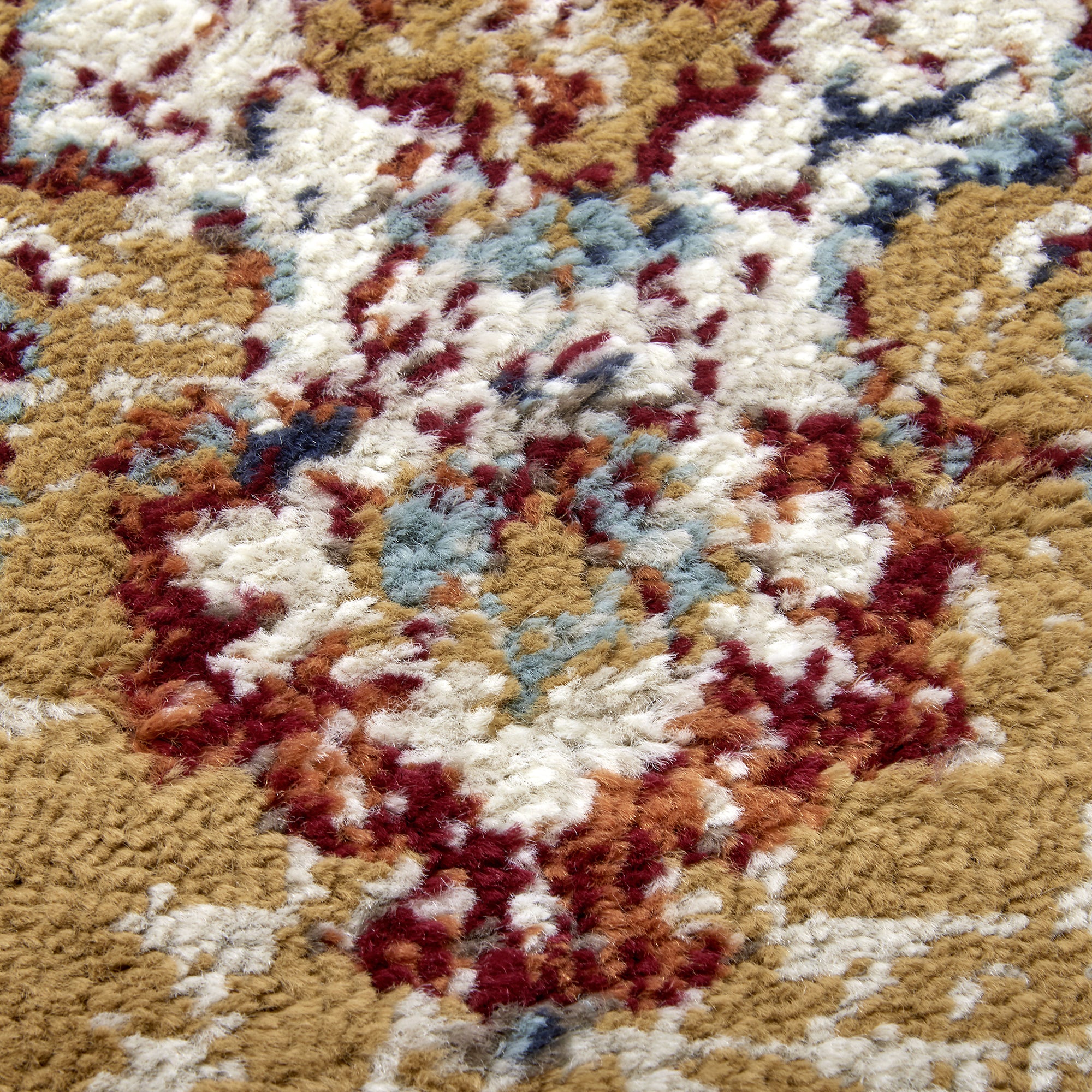 Tapis style Vintage MADERE Doré – STUDIO DECO