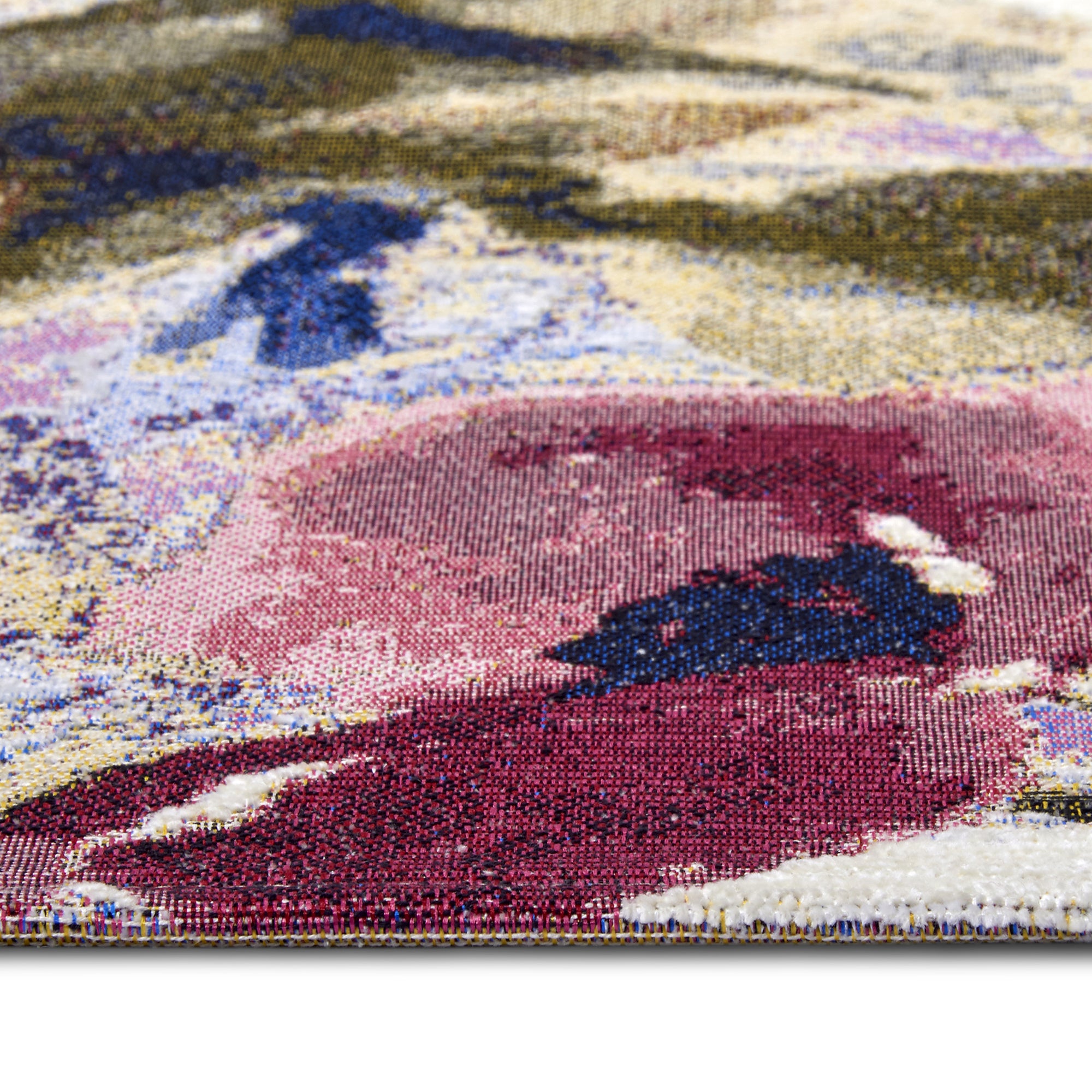 Tapis tissé plat inspiration ART – STUDIO DECO