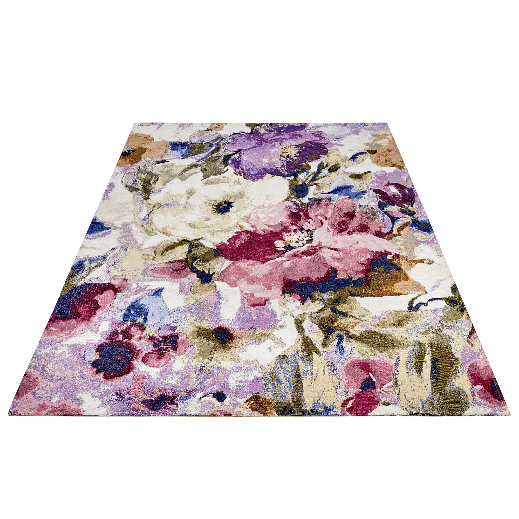 Tapis tissé plat inspiration ART – STUDIO DECO