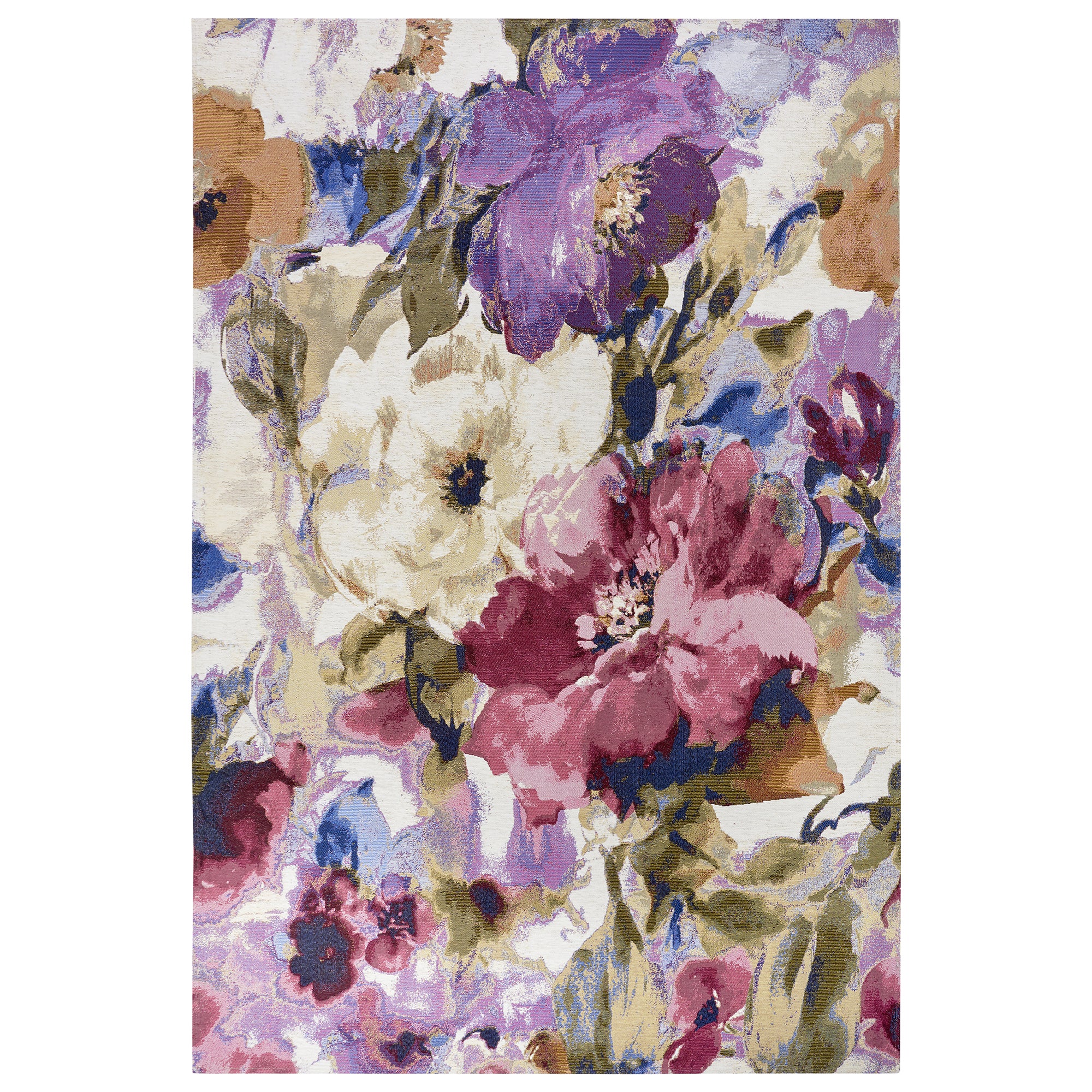 Tapis tissé plat inspiration ART – STUDIO DECO