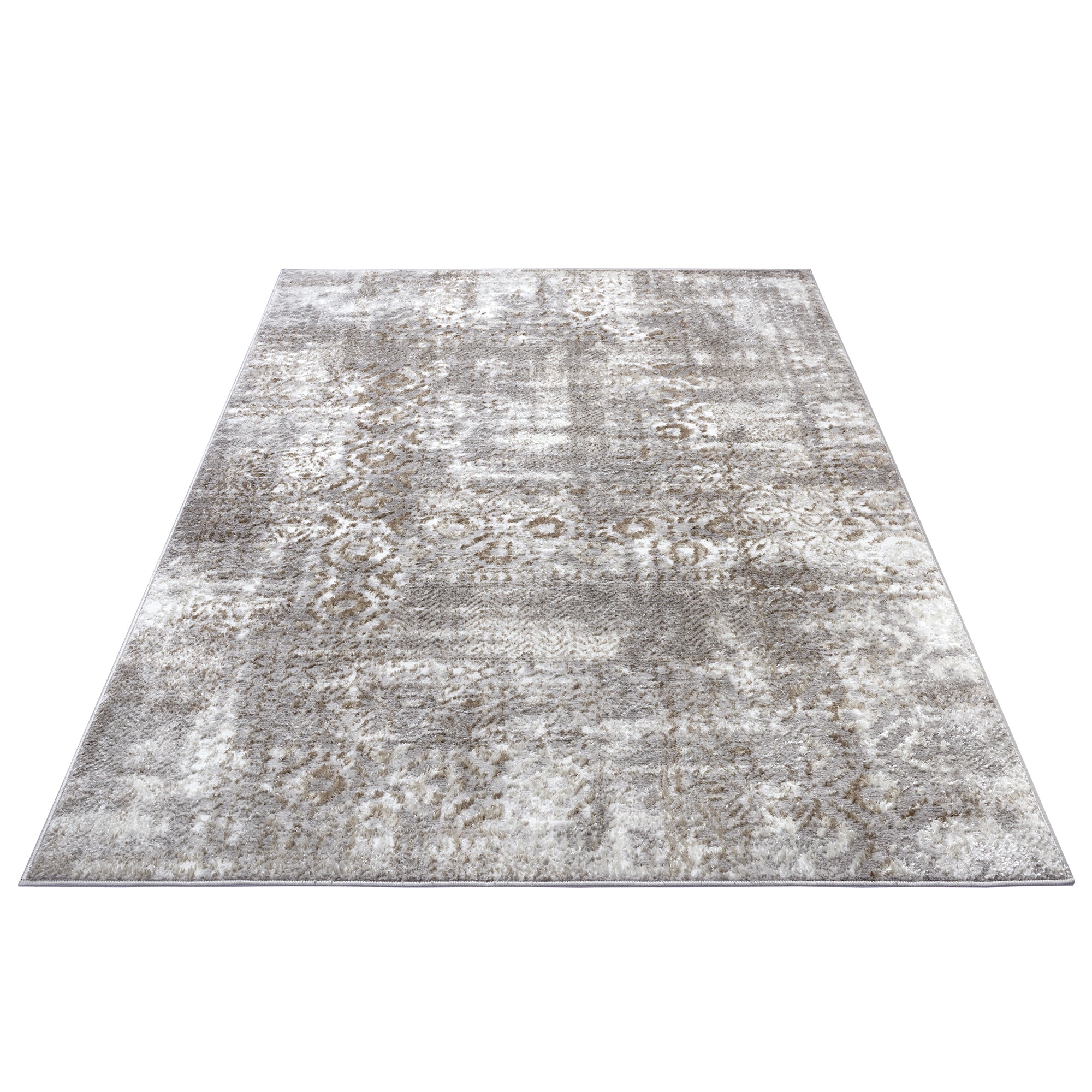 Tapis moderne Abstrait STUDIO Gris Marron – STUDIO DECO