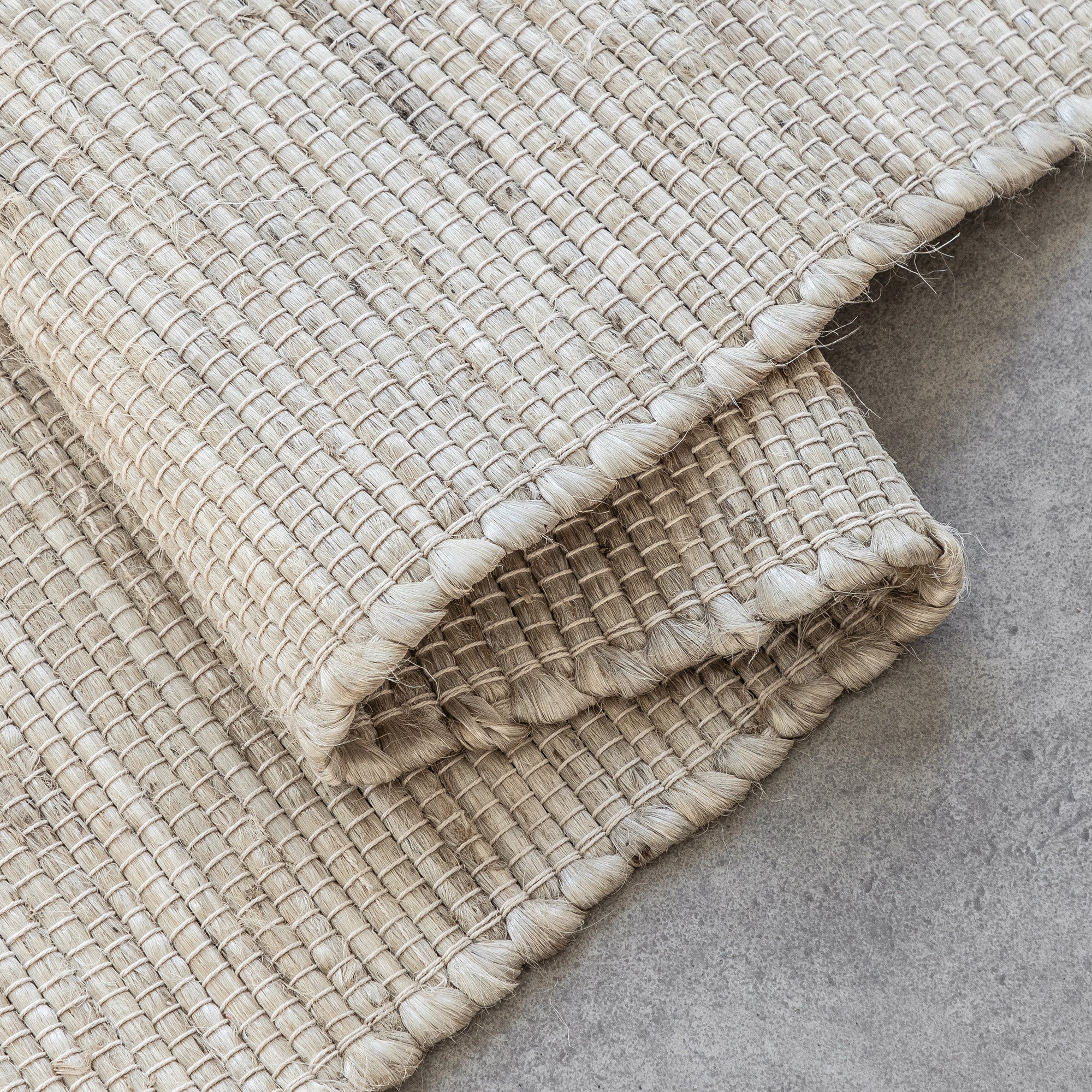 Tapis naturel en Jute HARMONY - Ivoire – STUDIO DECO