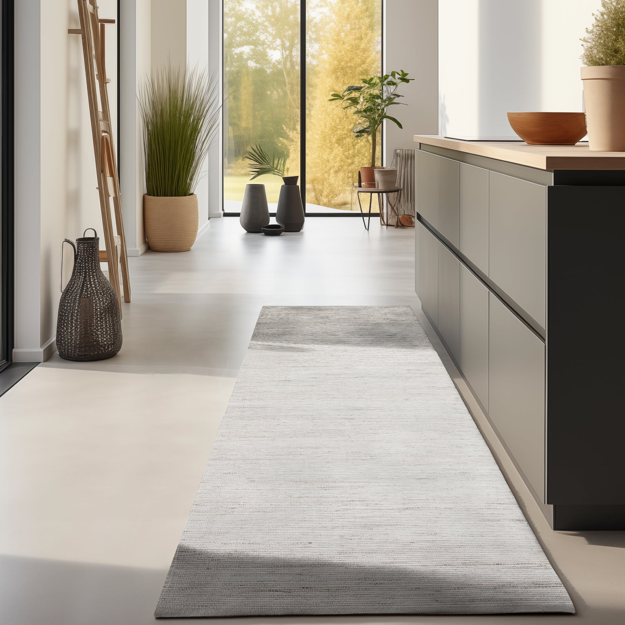 Tapis naturel en Jute HARMONY Blanc Ivoire – STUDIO DECO