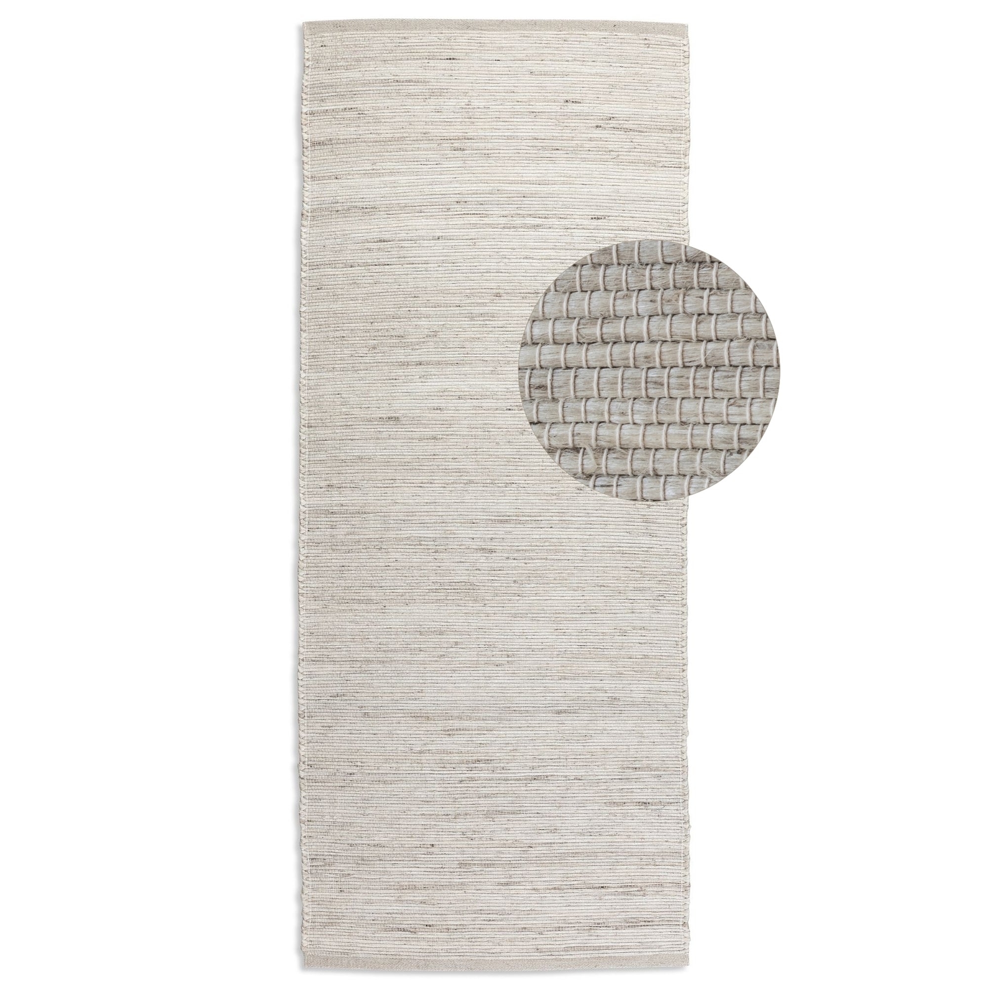 Tapis naturel en Jute HARMONY Blanc Ivoire – STUDIO DECO