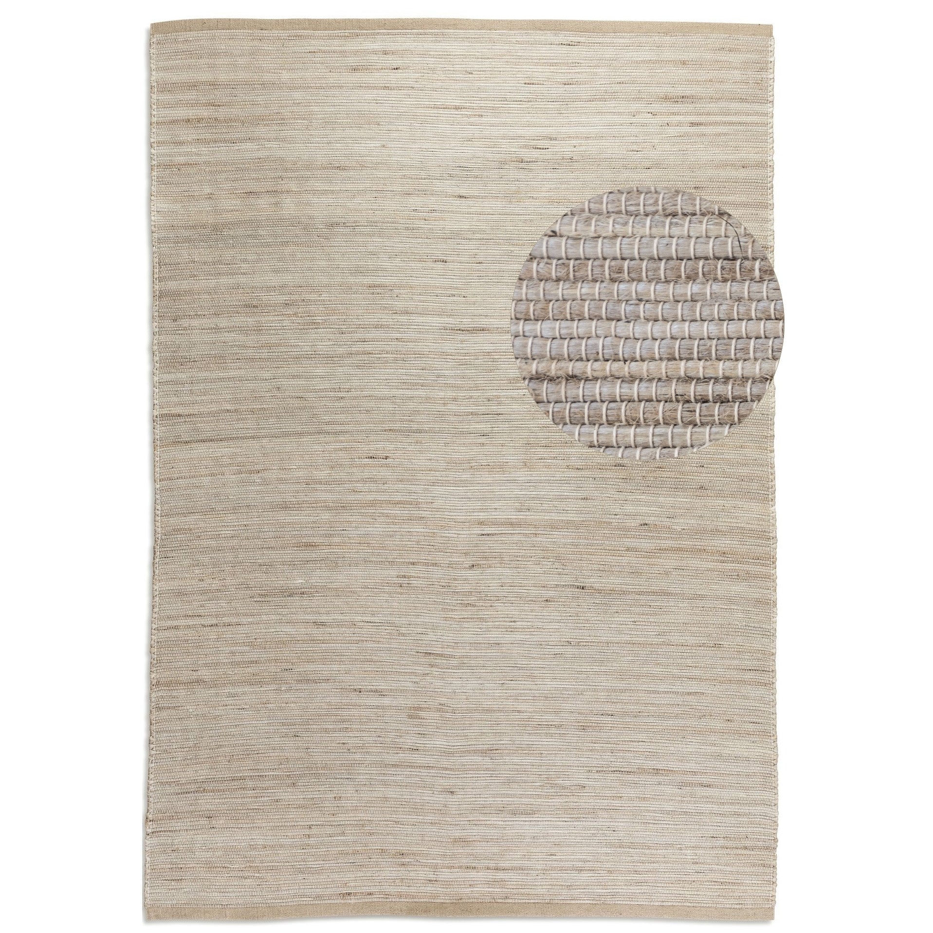 Tapis naturel en Jute HARMONY Greige – STUDIO DECO